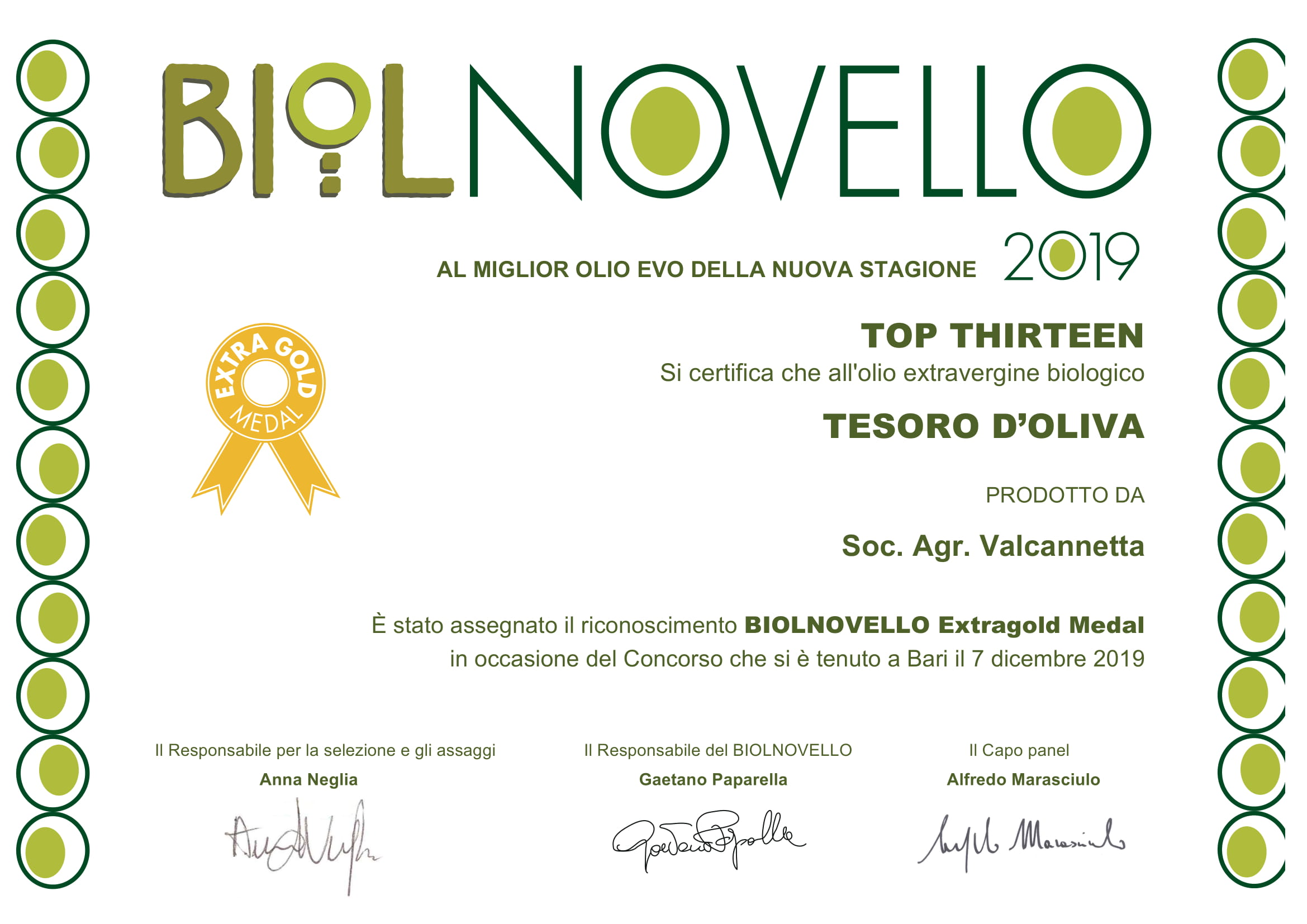 Bio Novello 2019